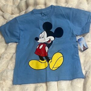 Disney Blue Mickey Mouse Kids T-Shirt